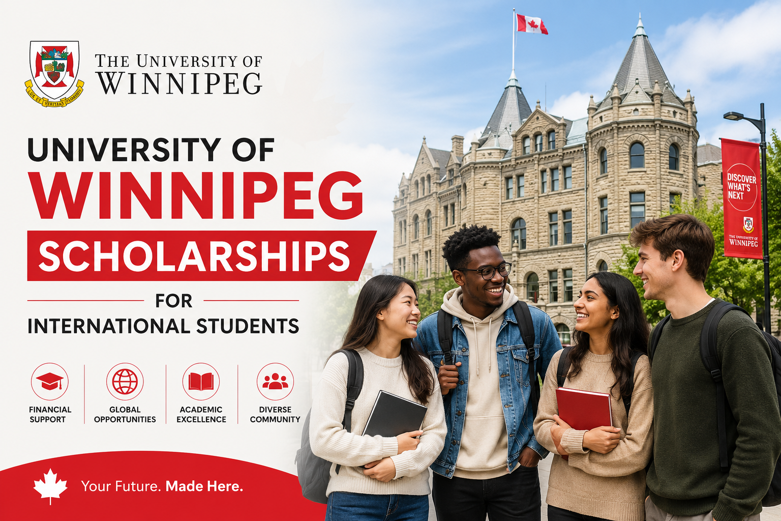 University of Winnipeg Scholarships for International Students