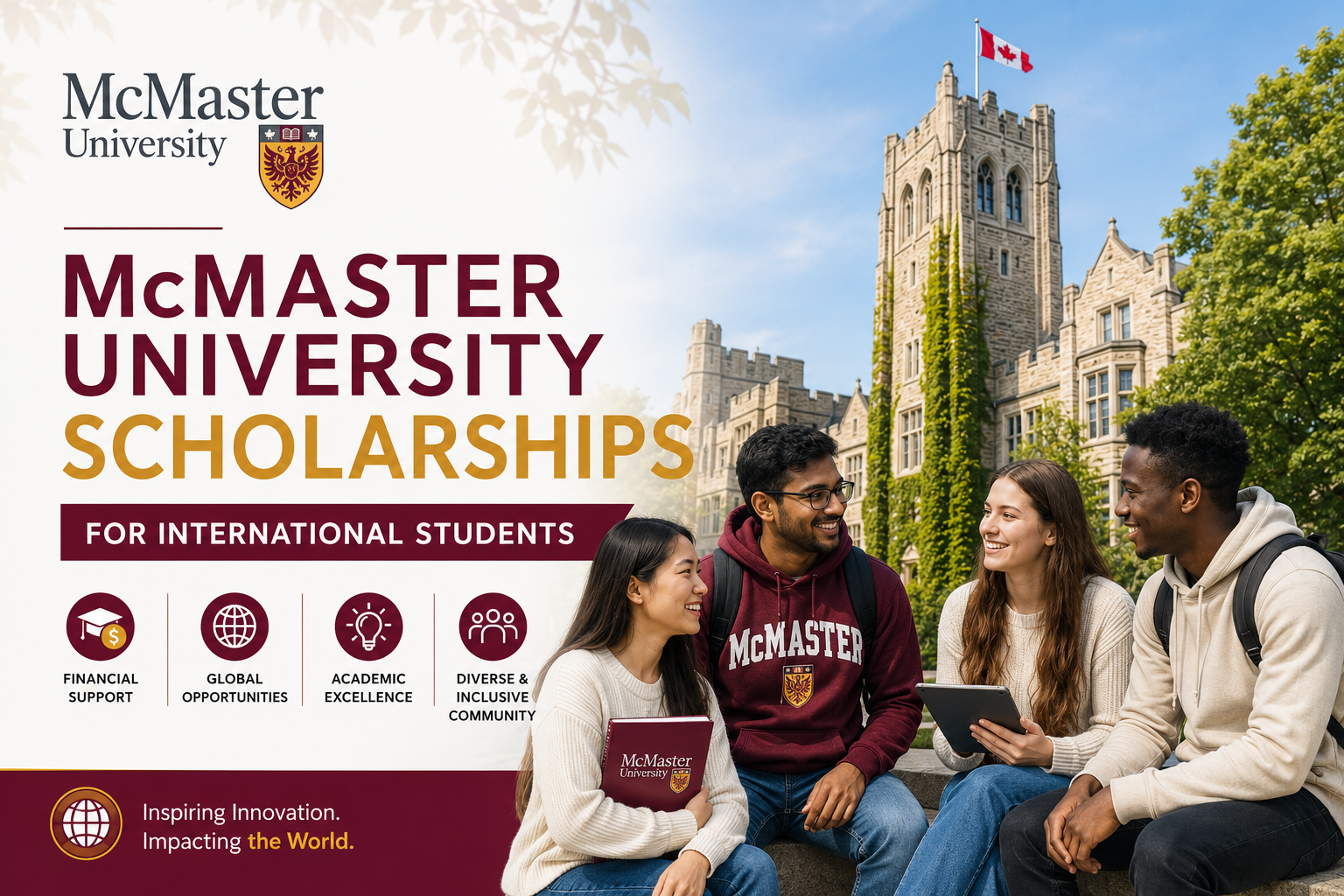 McMaster University Scholarships for International Students
